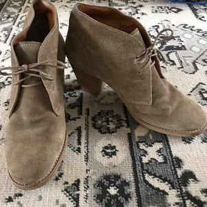 J. Crew suede bootie
